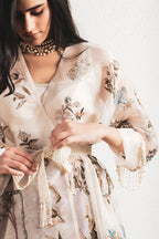 GEORGETTE SKIRT & BLOUSE SET