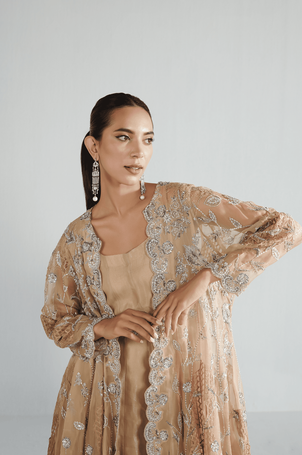 Noor-E-Zareen Anarkali Set