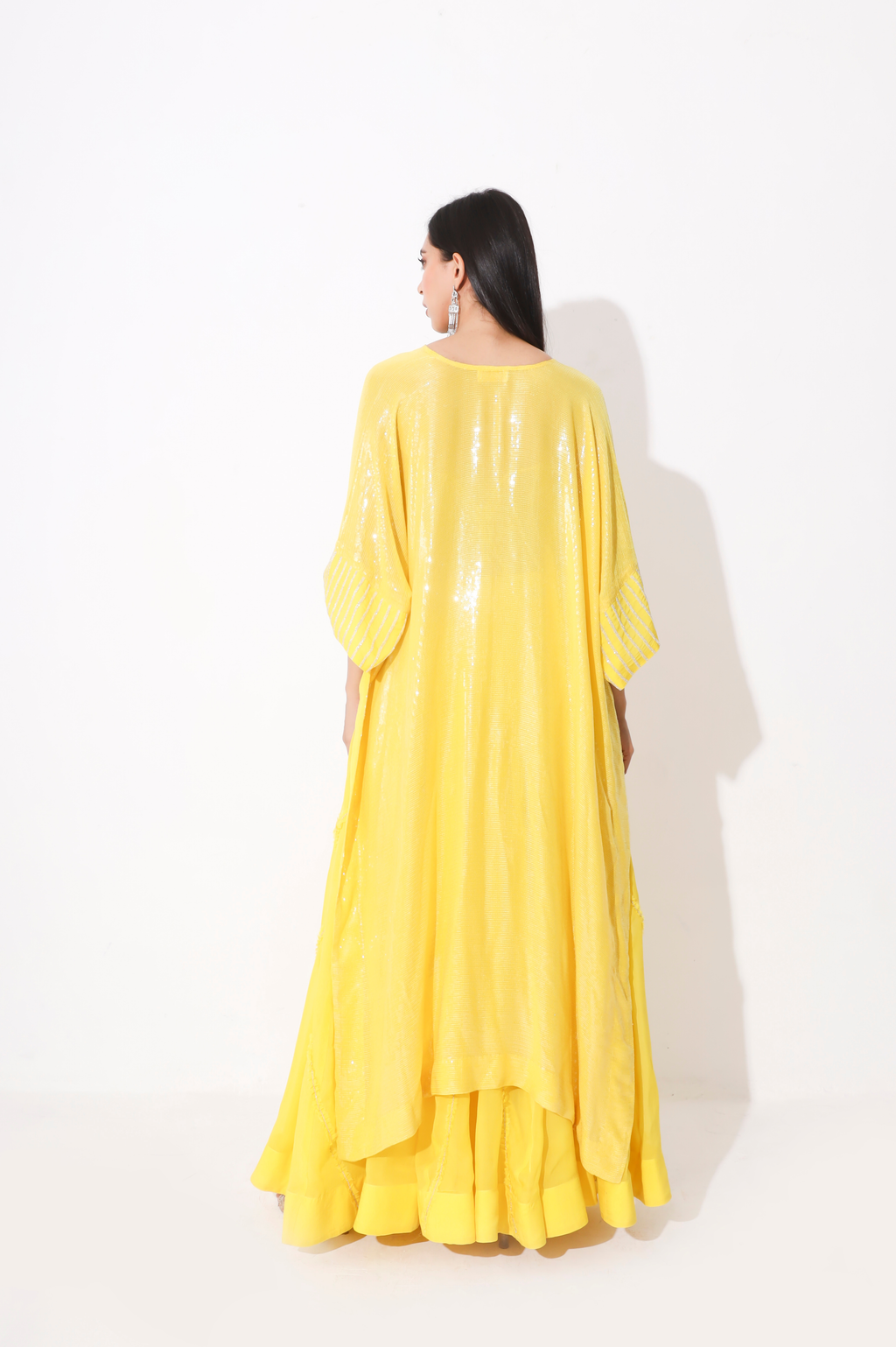 YELLOW LEHENGA WITH HAND EMBROIDERY DETAILING