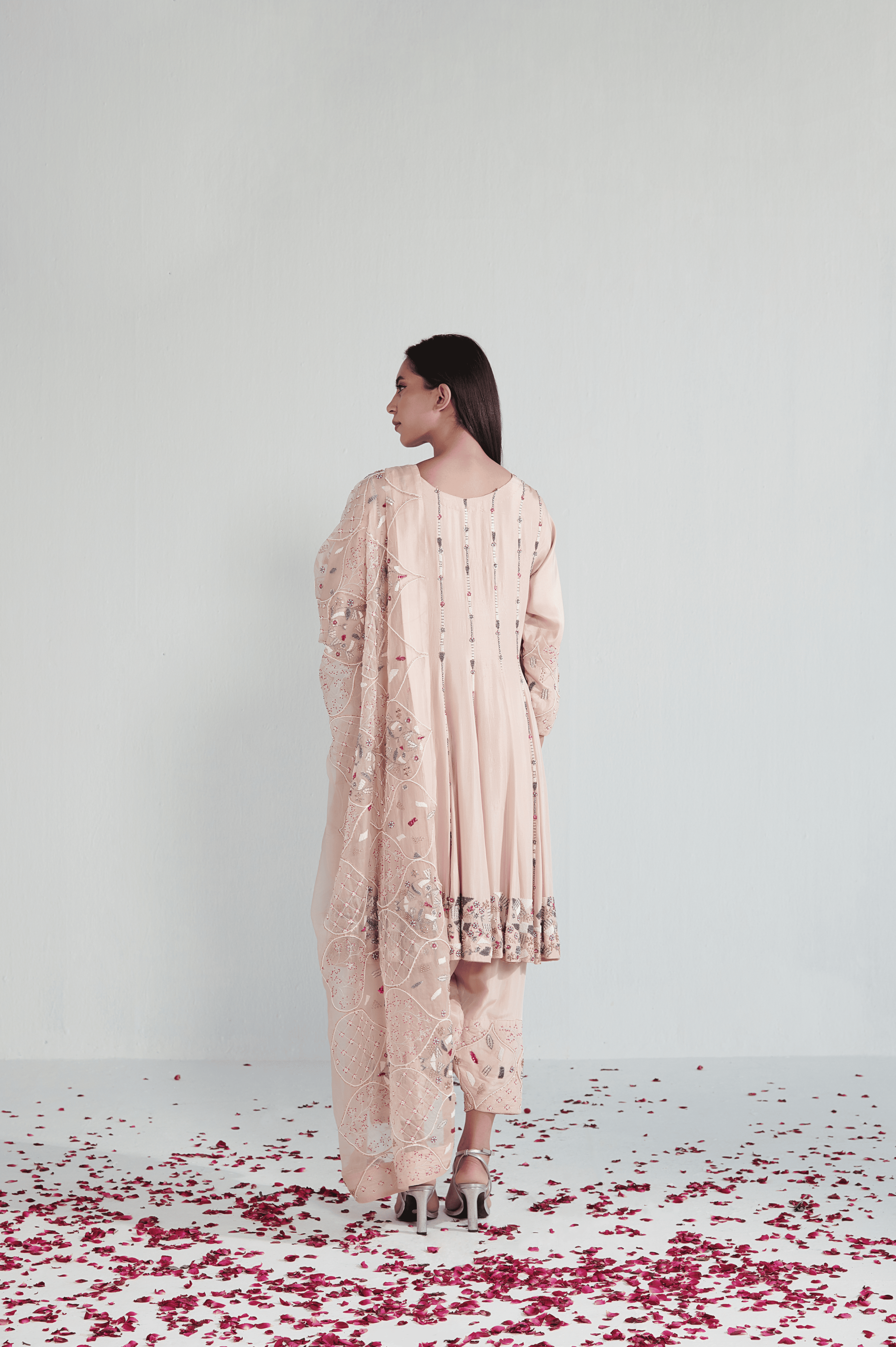 Noor Pearl Anarkali Set